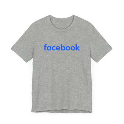 Facebook Logo Adult T-Shirt