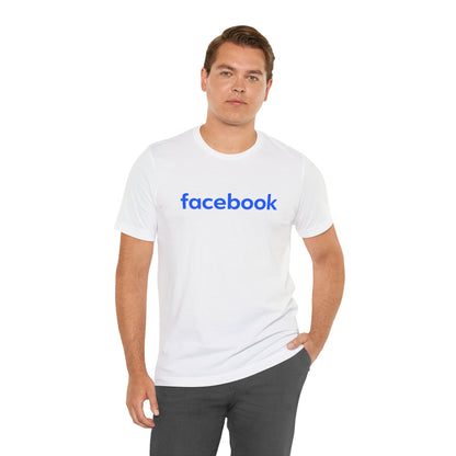 Facebook Logo Adult T-Shirt