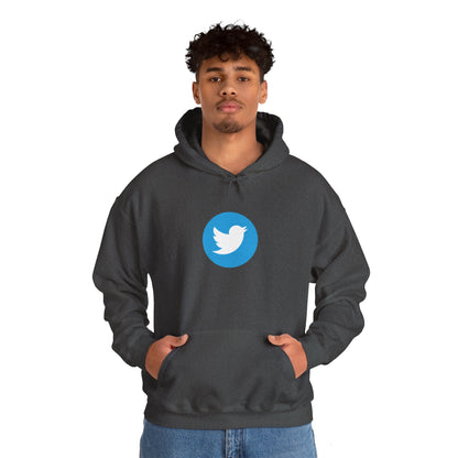 Twitter Logo Adult Hoodie