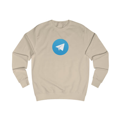 Telegram Logo Adult Sweatshirt