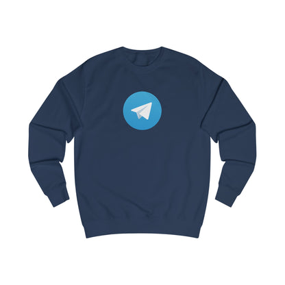Telegram Logo Adult Sweatshirt