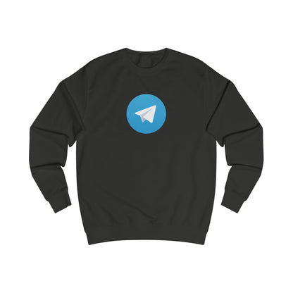 Telegram Logo Adult Sweatshirt
