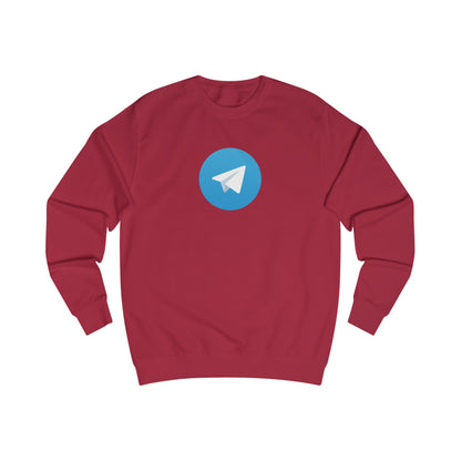Telegram Logo Adult Sweatshirt