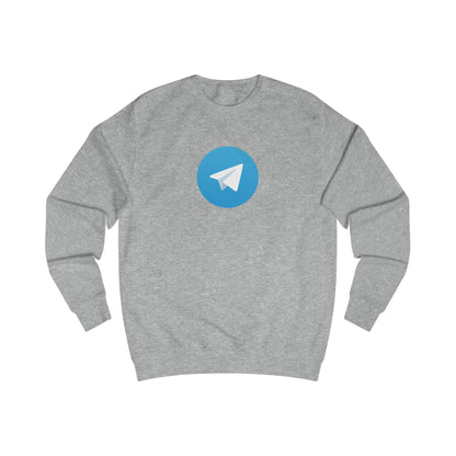 Telegram Logo Adult Sweatshirt