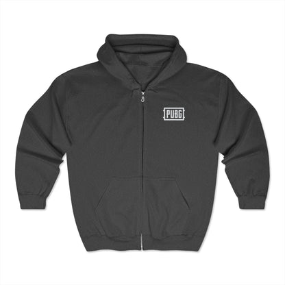 PUBG Adult Zip-Up Hoodie