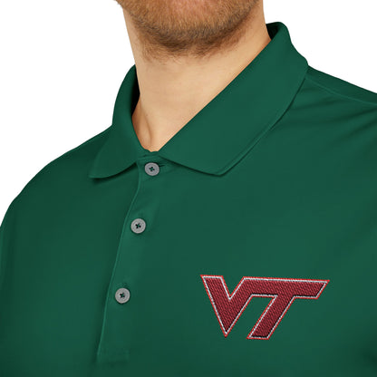 Virginia Tech Hokies Adidas Performance Polo