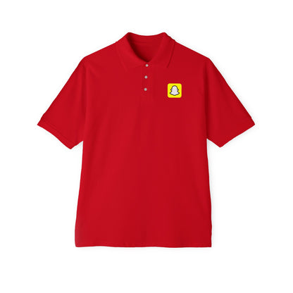 Snapchat Logo Polo Shirt