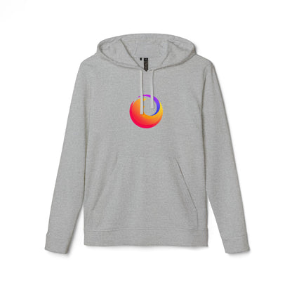 Firefox Logo Adidas Adult Hoodie