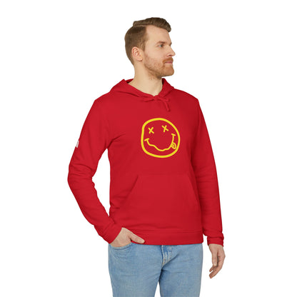 Nirvana Logo Adidas Adult Hoodie