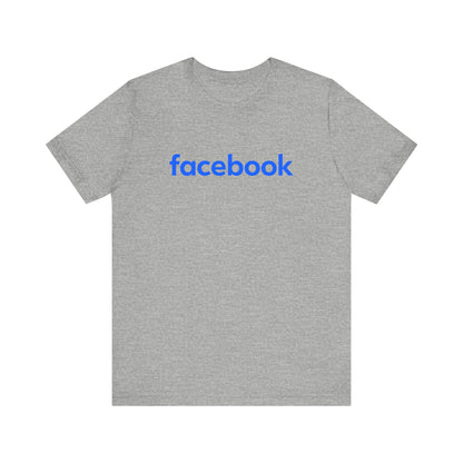 Facebook Logo Adult T-Shirt