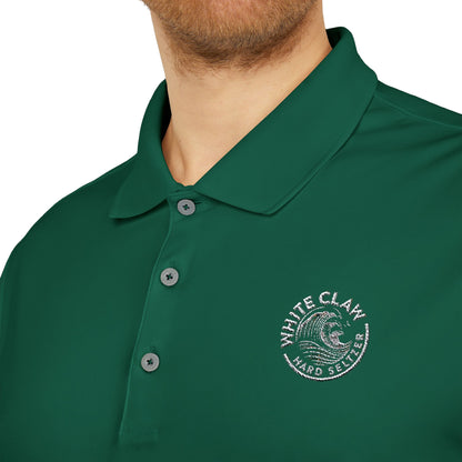 White Claw Logo Adidas Performance Polo