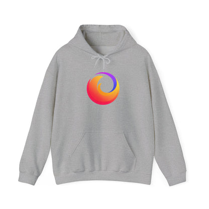 Firefox Logo Adult Hoodie