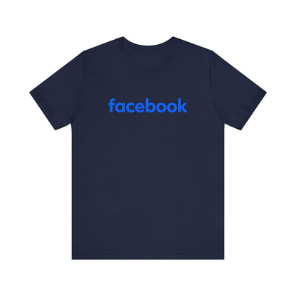 Facebook Logo Adult T-Shirt