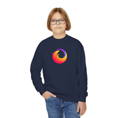 Firefox Logo Youth Sweatshirt