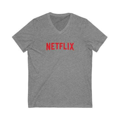 Netflix Adult V-Neck T-Shirt