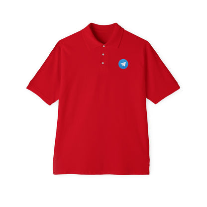 Telegram Logo Polo Shirt
