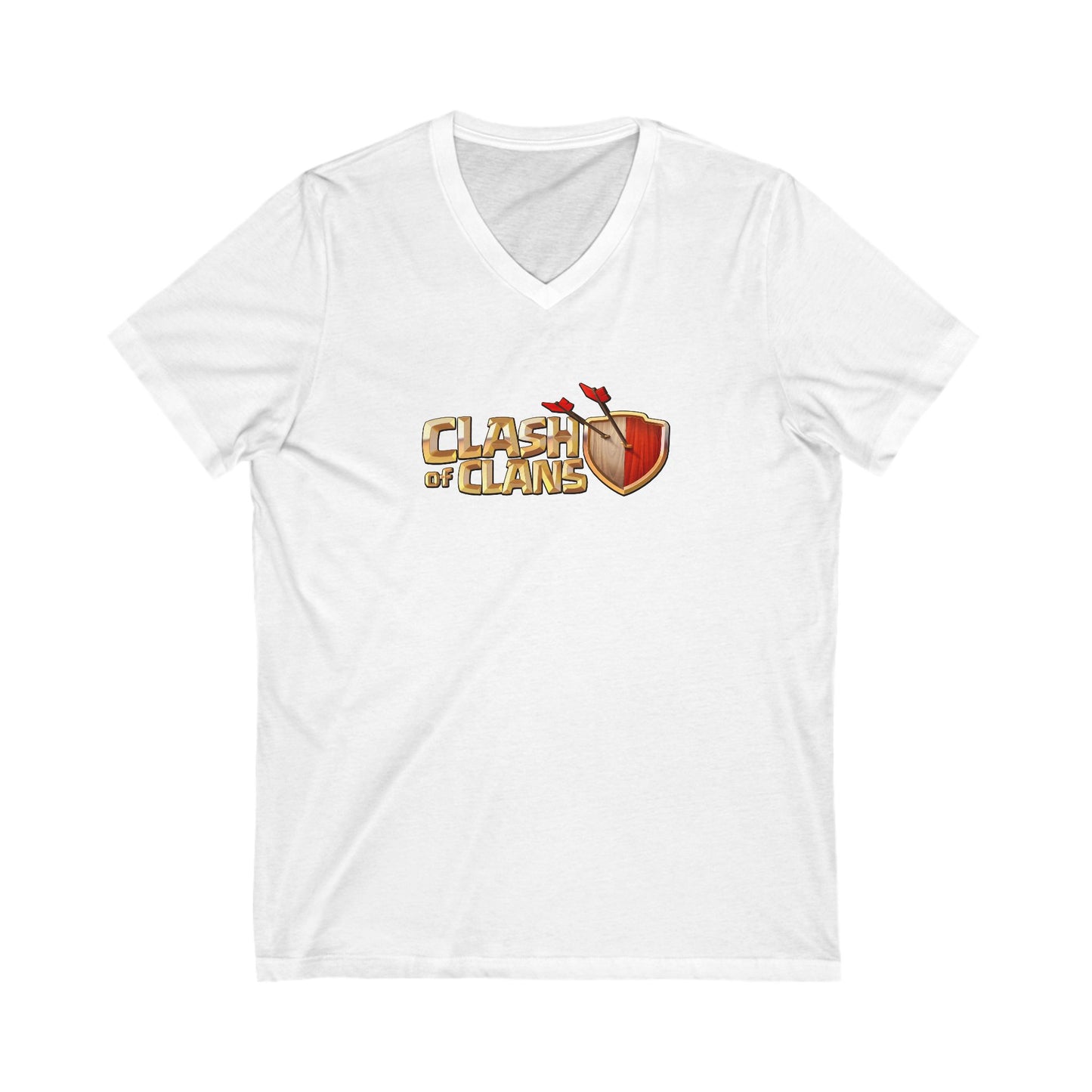 Clash Of Clans Adult V-Neck T-Shirt