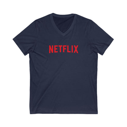 Netflix Adult V-Neck T-Shirt