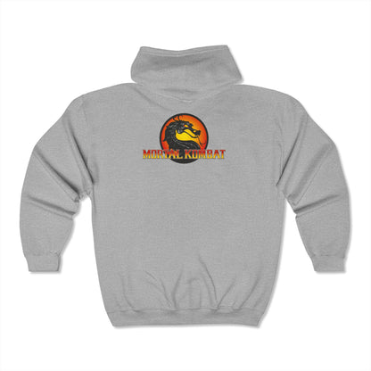 MORTAL KOMBAT Adult Zip-Up Hoodie