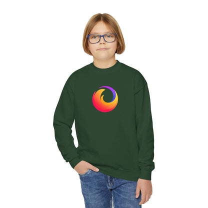 Firefox Logo Youth Sweatshirt