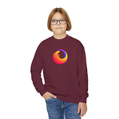 Firefox Logo Youth Sweatshirt