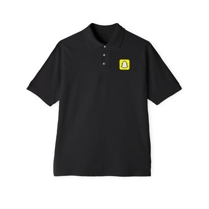 Snapchat Logo Polo Shirt