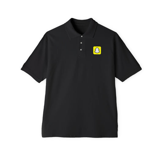 Snapchat Logo Polo Shirt