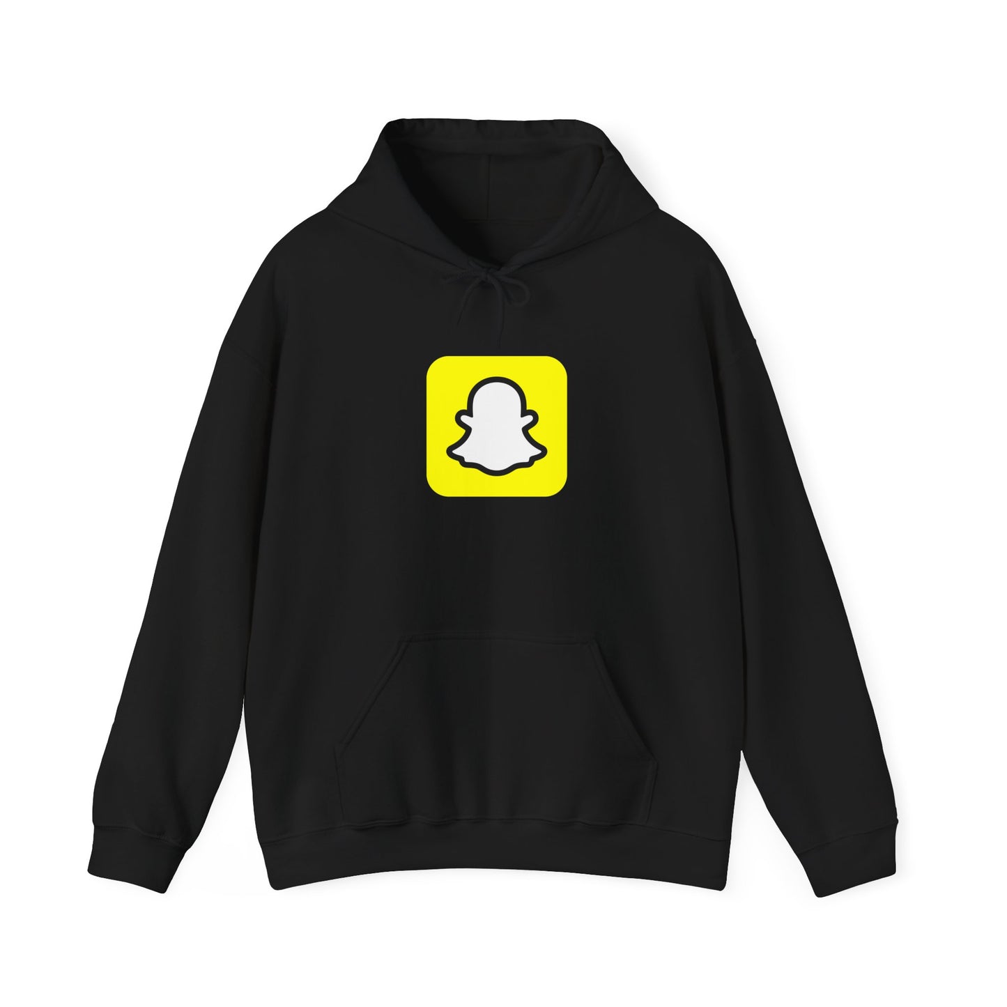 Snapchat Logo Adult Hoodie