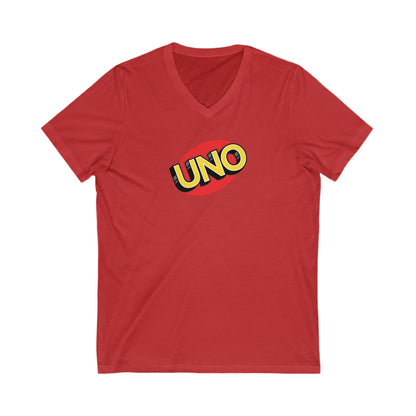 UNO Adult V-Neck T-Shirt