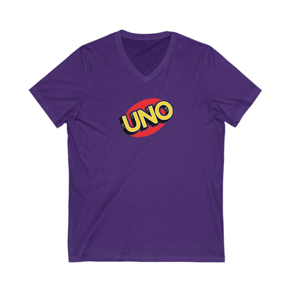 UNO Adult V-Neck T-Shirt