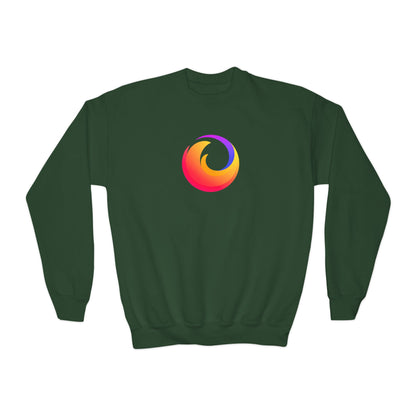 Firefox Logo Youth Sweatshirt