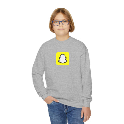 Snapchat Logo Youth Sweatshirt