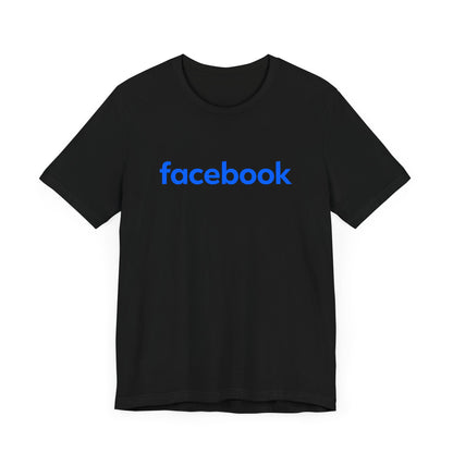 Facebook Logo Adult T-Shirt