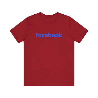 Facebook Logo Adult T-Shirt