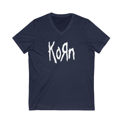 KORN Adult V-Neck T-Shirt
