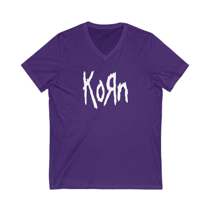 KORN Adult V-Neck T-Shirt