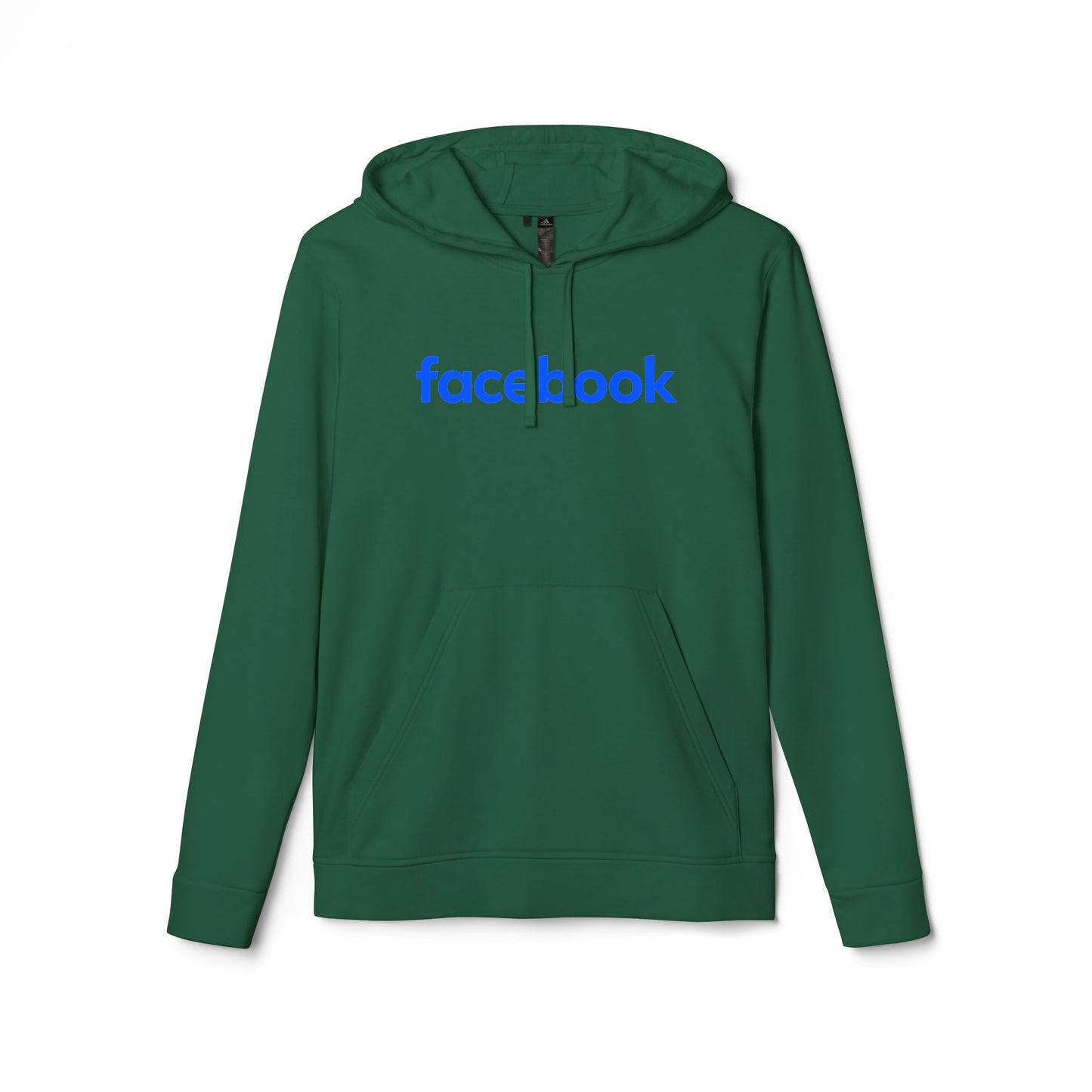 Facebook Logo Adidas Adult Hoodie