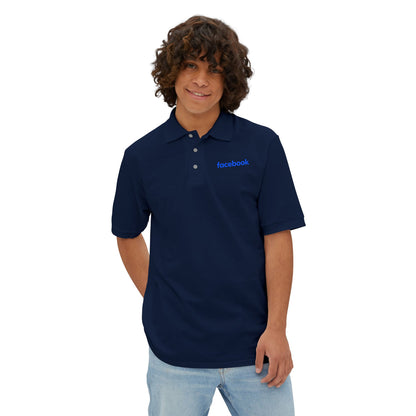 Facebook Logo Polo Shirt