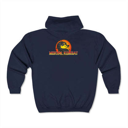 MORTAL KOMBAT Adult Zip-Up Hoodie