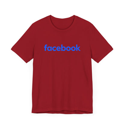 Facebook Logo Adult T-Shirt