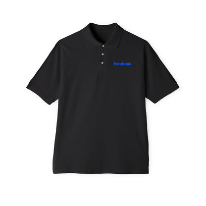 Facebook Logo Polo Shirt