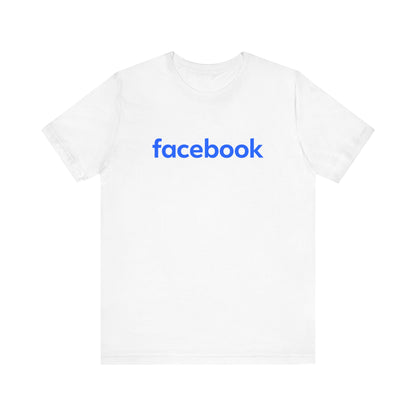 Facebook Logo Adult T-Shirt