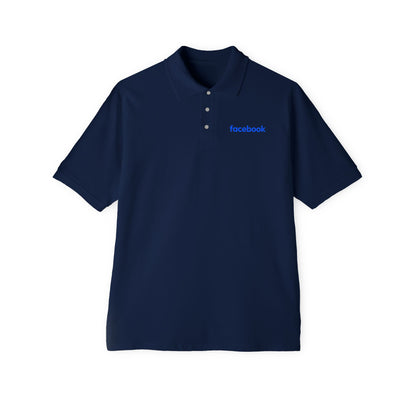 Facebook Logo Polo Shirt
