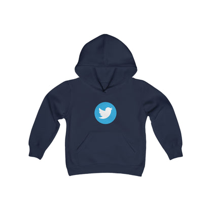 Twitter Logo Youth Hoodie