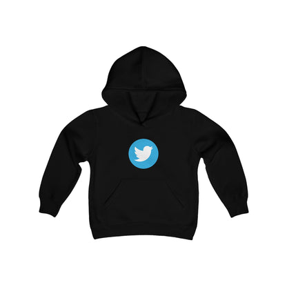 Twitter Logo Youth Hoodie