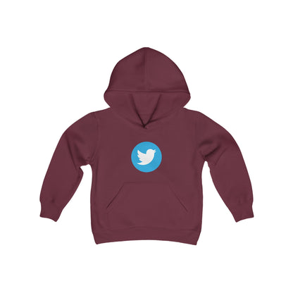 Twitter Logo Youth Hoodie