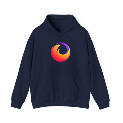 Firefox Logo Adult Hoodie