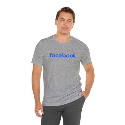 Facebook Logo Adult T-Shirt