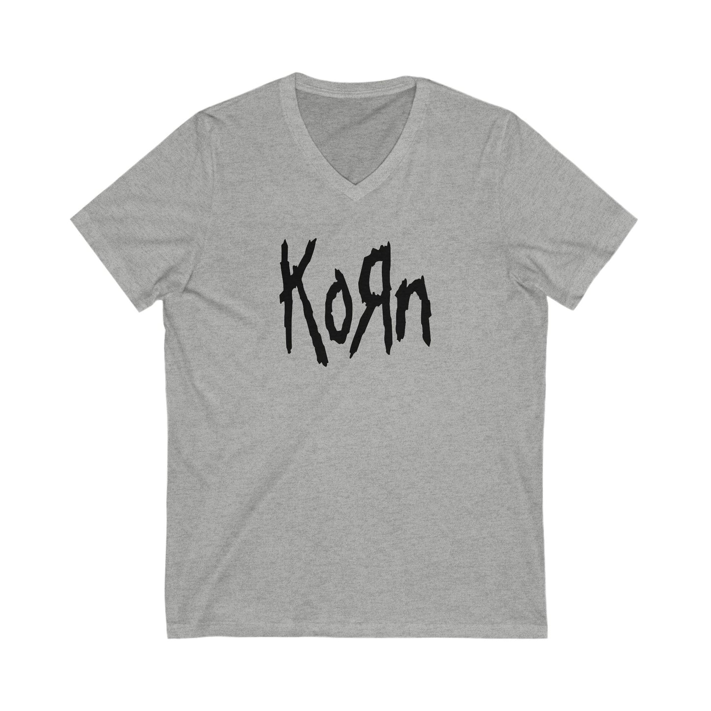 KORN Adult V-Neck T-Shirt