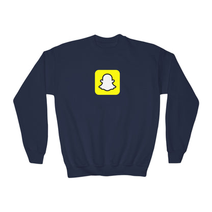 Snapchat Logo Youth Sweatshirt